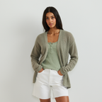 Women's Open-Front Cardigan