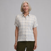 Women's W Field Flex Flannel Short-Sleeve Shirt - Stone