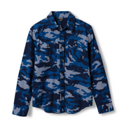 Boys Eddies Favorite Flannel - BLUE CAMO