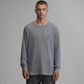Men's Plaited Waffle Thermal Crew