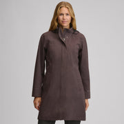 Women's Girl on the Go® Waterproof Trench Coat - Aubergine