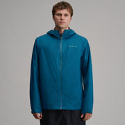 Men's RipPac® Pro Waterproof Hooded Rain Jacket - Meridian Blue