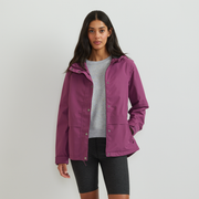 Women's Rainfoil® Storm Waterproof Hooded Jacket - Wine