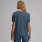 Women's Short-Sleeve Relaxed Boyfriend Graphic T-Shirt - Landscape