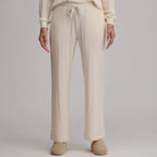 Women's Cozy Rib Wide-Leg Pants