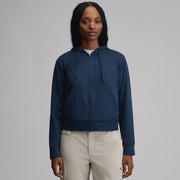 Women's Long-Sleeve Train Ascent Full-Zip Hood Pullover - Brook