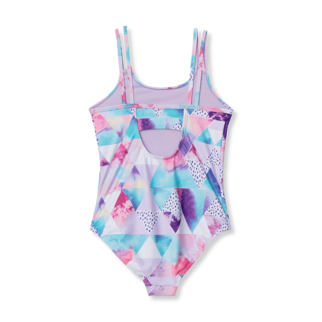 Girls Sea Spray One Piece Swimsuit