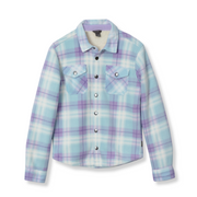 Girls Faux Shearling Shirt Jacket - SKYWAY