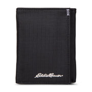 Companion Ripstop Nylon Trifold Wallet - Black
