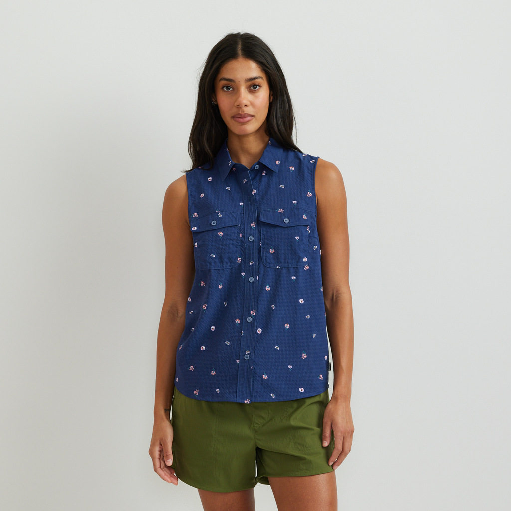 Women's Mountain 3.0 Sleeveless Shirt - Print