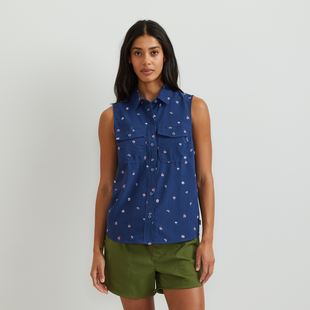 Women's Mountain 3.0 Sleeveless Shirt - Print