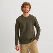 Men's Eddie's Favorite Ultrasoft Thermal Crew - Dk Fatigue
