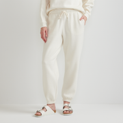 Women's Vintage Soft Relaxed Fit Jogger Sweatpants - Ivory