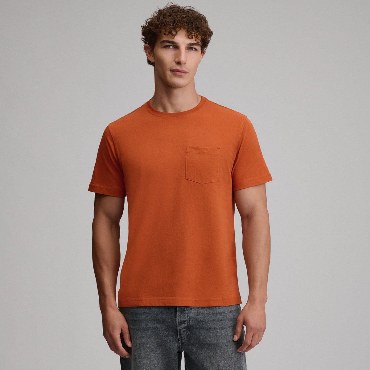 Men's Legend Wash 100% Cotton Short-Sleeve Pocket T-Shirt